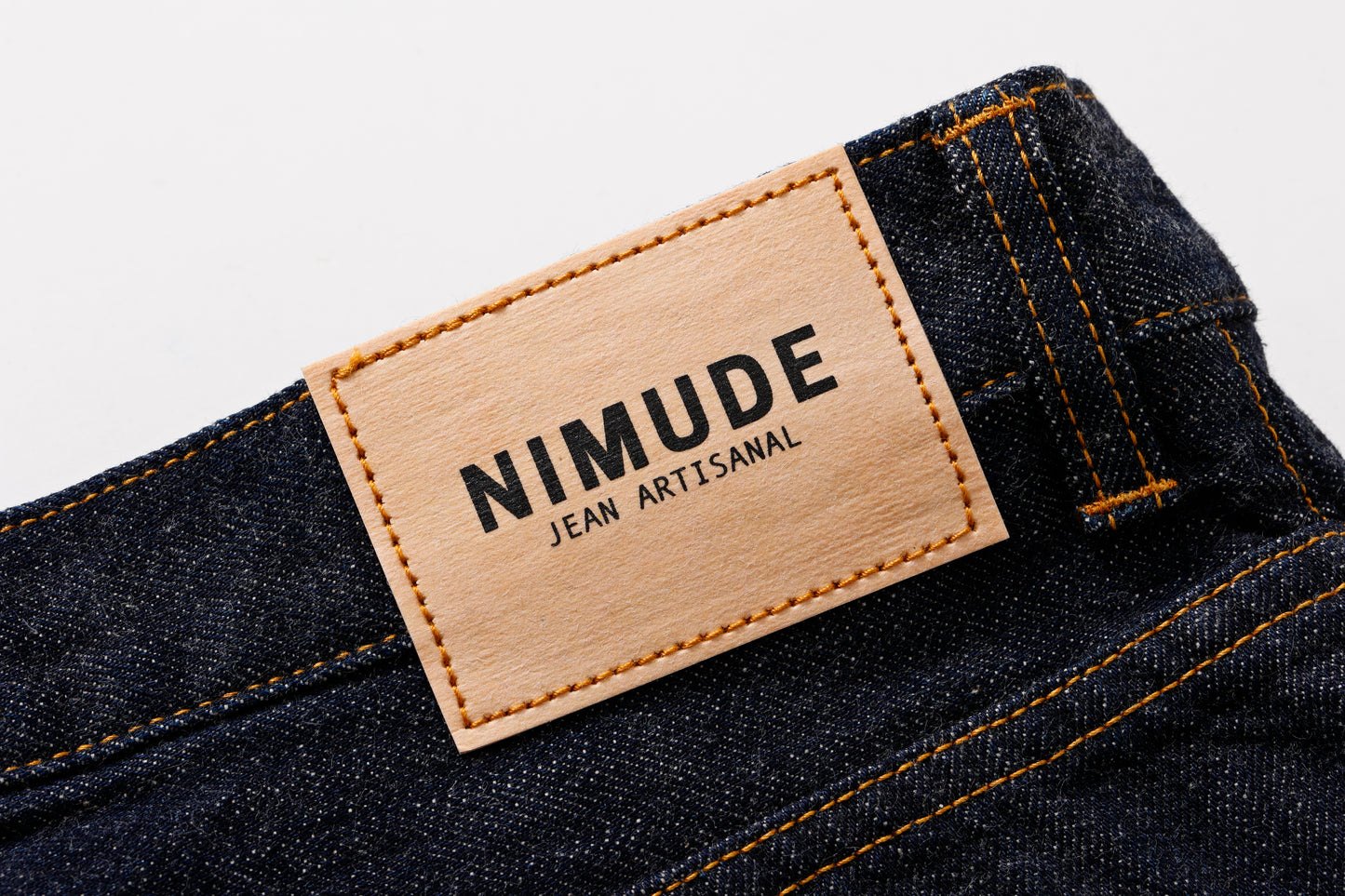 "AKAZO" Slim straight jeans