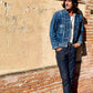 "AKAZO" Slim straight jeans